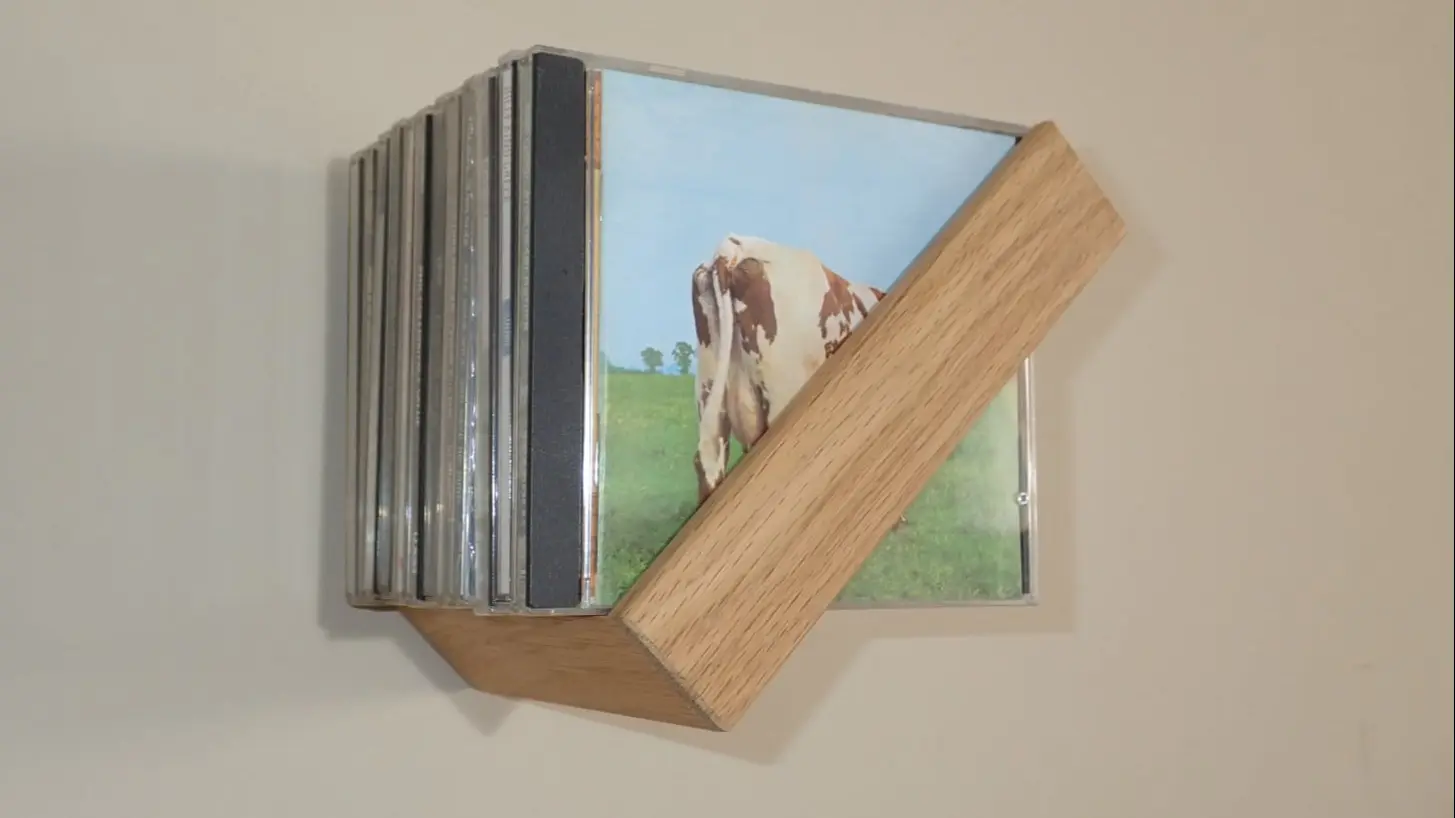 étagère murale pour CD