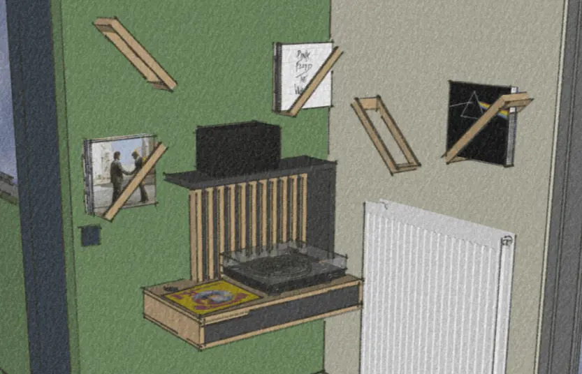 Rangement mural LINELF